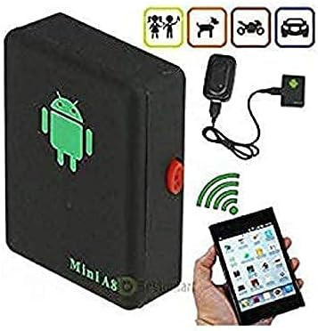 Mini A8 GPS Tracker, Localizare GPS, MicroSD, SIM, GPRS, Negru