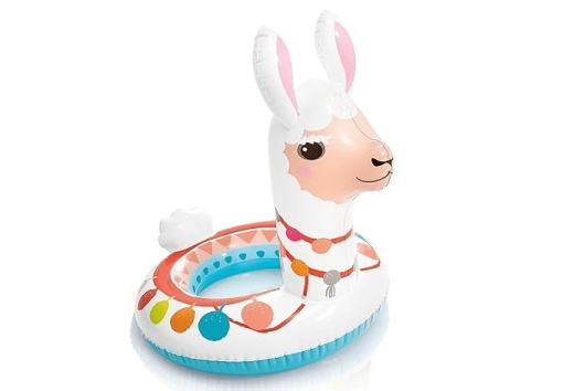 Colac pentru Copii Intex Animal Rings - Lama, 86 x 58 cm