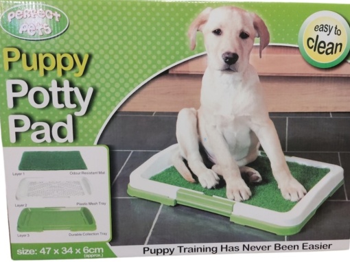 Toaleta pentru caini Perfect Pet, Iarba artificiala X, Alb/Verde