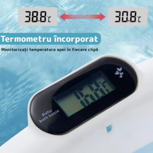 Cadita Bebelusi - Confort și Siguranță pentru Baia Micuțului Tău - Img 3