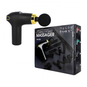 Pistol Masaj Fascial Gun Pro, KH-920, 3200 RPM, 8 capete, Fara fir, Turcoaz - Img 1