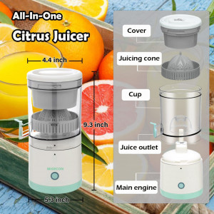 Storcător Electric de Citrice Portabil - Alimentare USB 45W - Img 6
