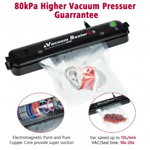 Aparat de Vidat Alimente Automat - 90W + 30 Pungi Incluse - Img 5