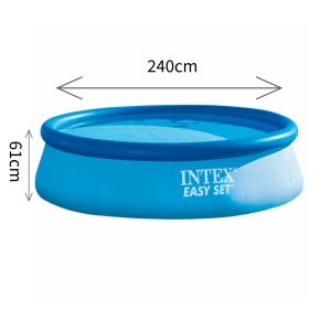 Piscina cu Inel Gonflabil Intex Easy Set Clearview - 244 x 61 cm - Img 2