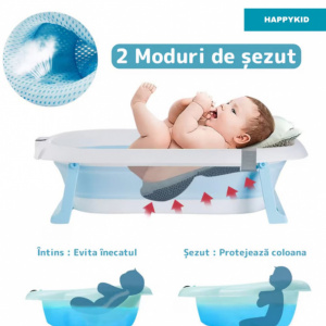 Cadita Bebelusi - Confort și Siguranță pentru Baia Micuțului Tău - Img 5