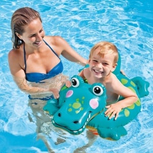 Colac pentru Copii Intex Animal Rings - Crocodil, 71 x 56 cm - Img 3
