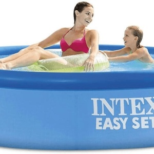 Piscina cu Inel Gonflabil Intex Easy Set Clearview - 244 x 61 cm - Img 3