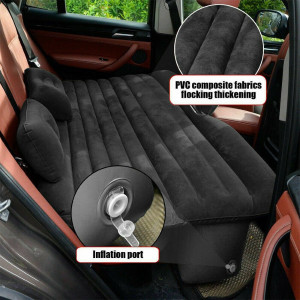 Saltea Auto Gonflabilă Travel Bed - Suportă 600 kg, Confort pentru Bancheta Mașinii - Img 2