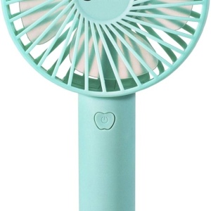 Ventilator de Mână Reîncărcabil - Verde Menta - Img 3
