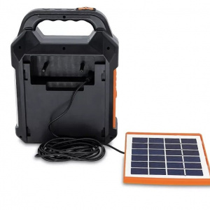 Kit Solar Portabil Miromoto® cu Bluetooth/FM/TF/USB și Lanternă LED - Img 3