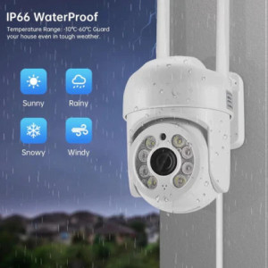 Pachet 3 X Cameră de Supraveghere Jortan Wifi IP - 360° Rotatie - Img 3