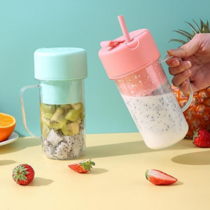 Portable Mini Juicer Straw Cup Juicing Cup USB Rechargeable Electric Juicer Fruit Milkshake Blender - Img 1