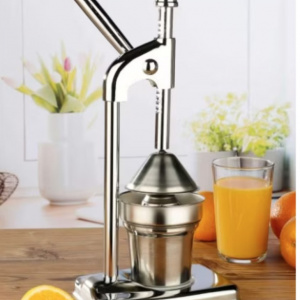 Storcător Manual din Inox pentru Fructe - Presă cu Recipient și Strecurătoare - Img 2