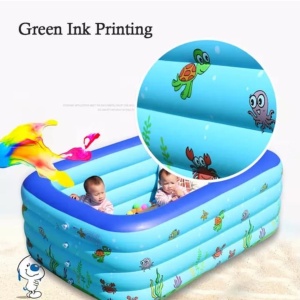 Piscina gonflabila pentru copii cu podea moale - Img 3