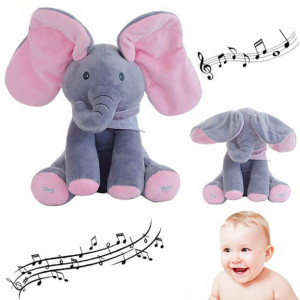 ELEFANT INTERACTIV DIN PLUS- VORBESTE, CANTA SI FLUTURA URECHILE ROZ - Img 1