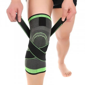 GENUNCHIERE TEXTIL Bandaj pentru genunchi elastic - Img 2