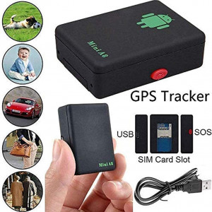 Mini A8 GPS Tracker, Localizare GPS, MicroSD, SIM, GPRS, Negru - Img 3