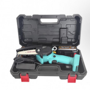 Mini drujba cu acumulator, 24V,2000 mAP, 2 acumulatori, accesorii si valiza transport incluse - Img 2