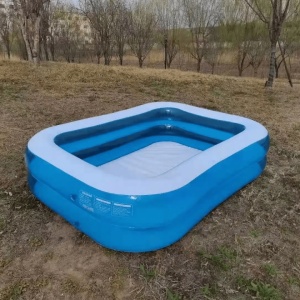 Piscina gonflabila rectangulara pentru copii Jilong 200 x150 x50 cm - Capacitate 425 L - Img 3
