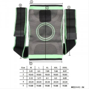 GENUNCHIERE TEXTIL Bandaj pentru genunchi elastic - Img 3