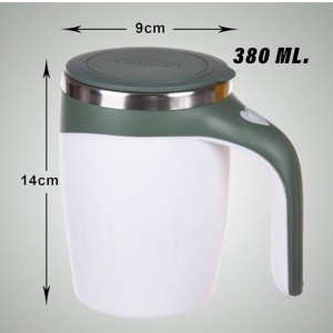Cana Termos Alimar cu Amestecare Automată - Roto Magnetic, 380ml - Img 4