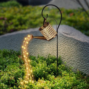 Lampă de Udare cu LED pentru Grădină - Iluminare și Irigare Inteligentă - Img 1