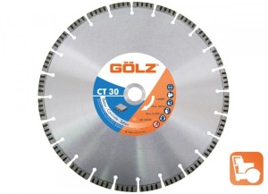 CT30-450mm diametru exterior. Disc profesional pentru taiere beton