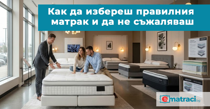 Как да избереш правилния матрак и да не съжаляваш