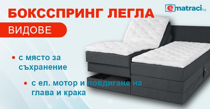Турски боксспринг легла box spring
