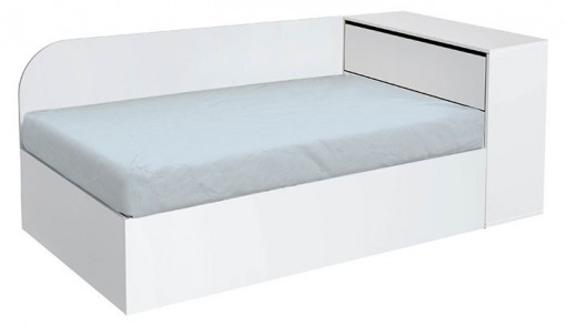Легло Гранд с ракла - бяло