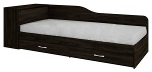 Легло с ракла и чекмеджета Сити 2005 - венге