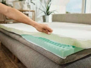 Топ матрак DORMEO Aloe Vera 5 Zones 4 см -  триизмерна клетъчна структура