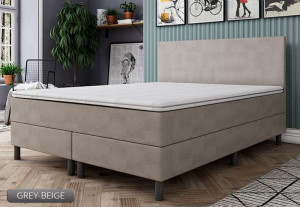 Боксспринг легло Рива Grey Beige