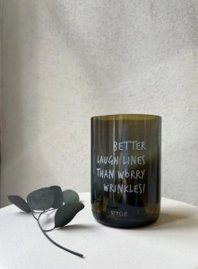 Pahar din sticlă reciclată (Better Laugh Lines)