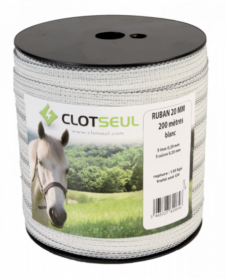 Bandă R 20 MM Rolă de 200 m, cod 47 000 102, Clotseul