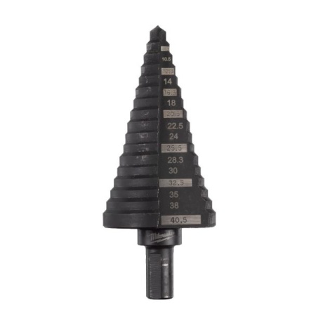 Burghiu in trepte, 17 trepte, 6-40 mm, MILWAUKEE®