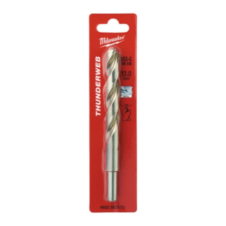Burghiu pentru metal ThunderWeb HSS-G DIN338, ø13x151mm, MILWAUKEE®