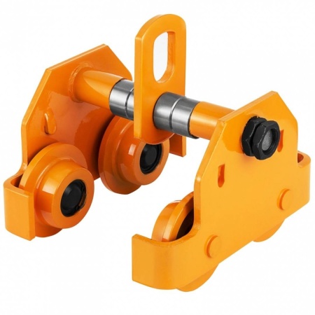 Carucior pentru palan manual sau electric 2000 kg, latime lucru 6.35-13.97 cm