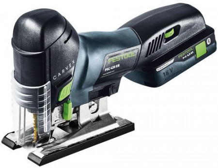 Ferastrau vertical cu acumulator CARVEX PSC 420 HPC 4,0 EBI-Set, Festool