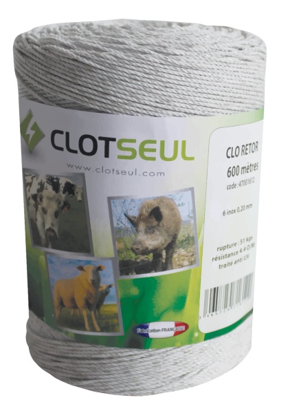 Fir CLO RETOR 600 m, cod 47 001 612, Clotseul