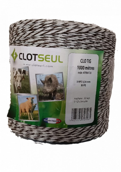 Fir CLOT TIG - 1000 m, cod 47 000 726, Clotseul
