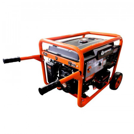 Generator Curent Electric Daewoo GDK7500E+ATS, 230 V, 7.2 kW, AVR, Panou-Automatizare, Monofazic, Benzina