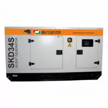 Generator insonorizat BISONTE SKD34S putere maxima 34 kVA 400V ATS inclus