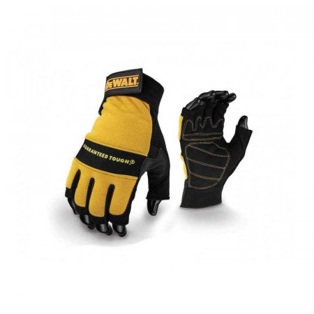 Manusi Profesionale DeWalt DPG23L, Piele Sintetica, Fara Degete, Marime L