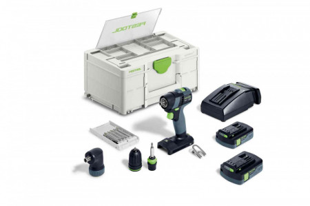 Masini de gaurit si insurubat cu acumulatori TXS 18 C 3,0-Set, Festool