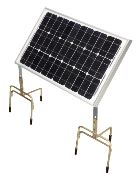 Panou solar 30 W cu 2 suporti, cod 10 000 512, Clotseul