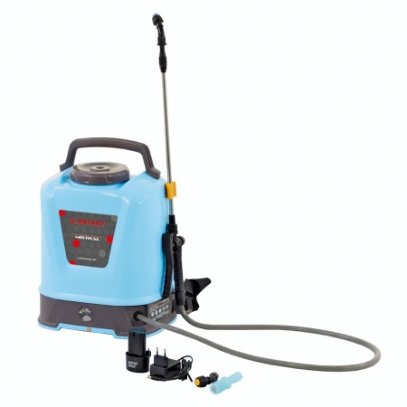 Pulverizator electric cu acumulator Rotakt Mistral 10L, presiune lucru 6 Bari