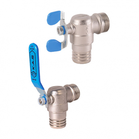 Robinet coltar cu conexiune pentru furtun, cu maneta, PN40 , 3/4", KAS