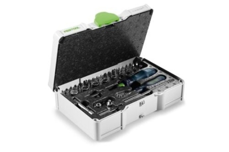 Set de dispozitive cu clichet SYS3 S 76-1/4"-CE RA, Festool