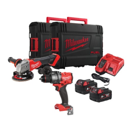 Set de doua masini cu acumulator, model M18 FPP2E3-502X Milwaukee
